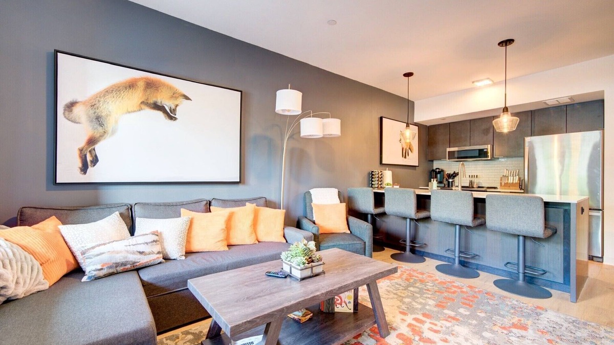 Bozeman Condo | The Fox Den in Downtown Bozeman with Mountain Views, Large Private Deck