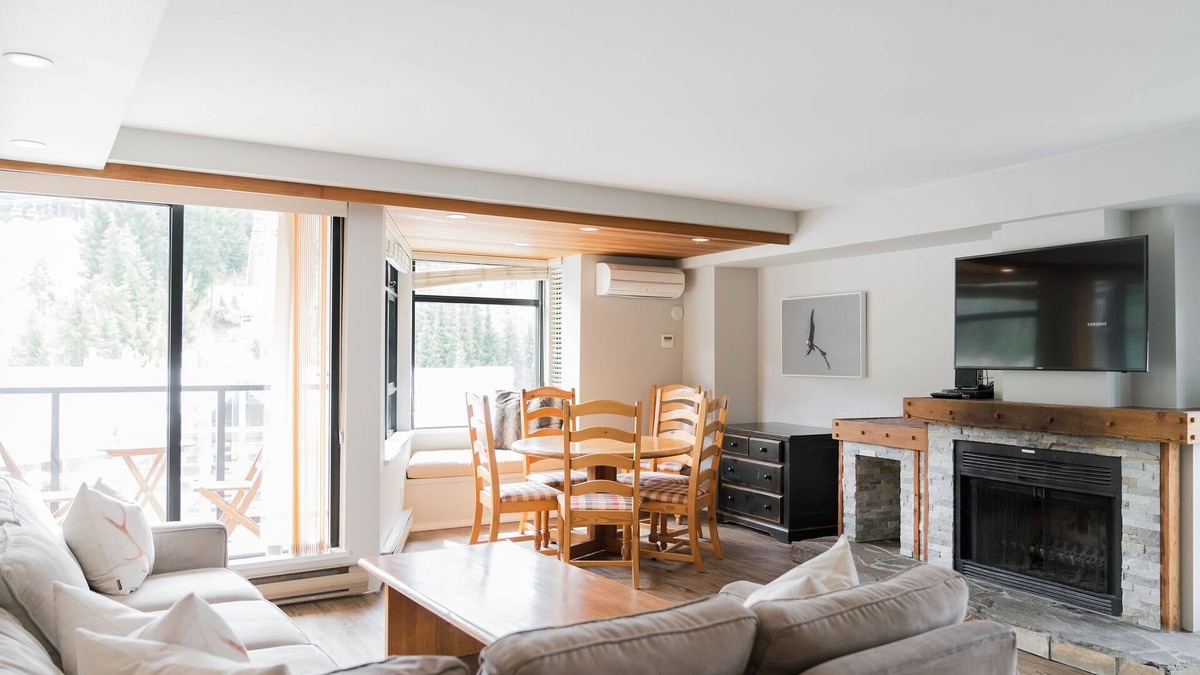 Whistler Village Condo | The Garibaldi Suite Mountain View