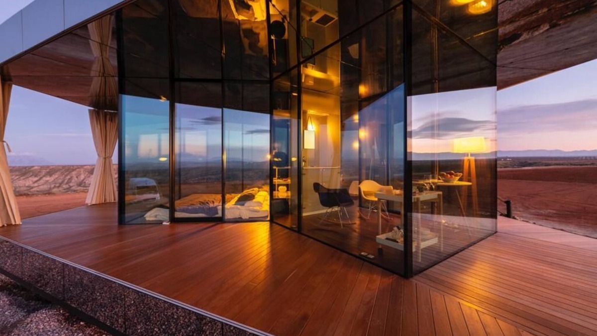 Gorafe House | The glass house in the gorafe desert