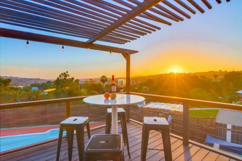 Mount Helix House | The Helix House - Pool & Mountain Views