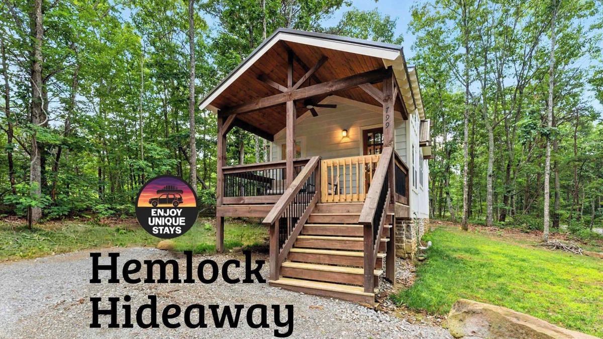 Menlo House | The Hemlock Hideaway tiny home!