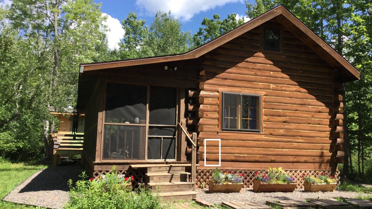 La Pointe Cabin | The Hermitage: An unplugged getaway in the woods on gorgeous Madeline Island.