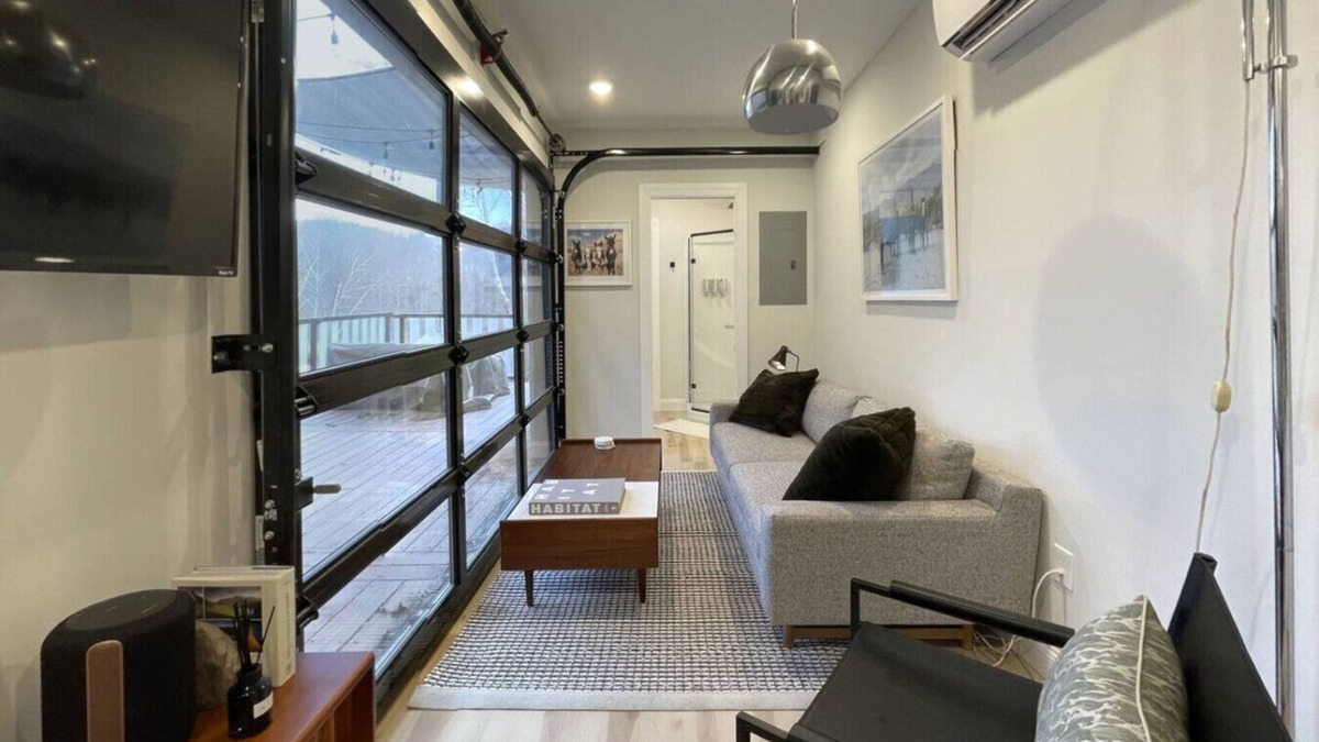 Hurricane Apartment | The Hideaway on Tacketts Shipping Container
