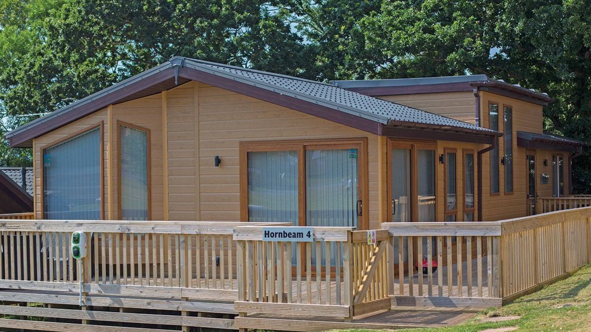 Dawlish Cabin | The Hornbeam may be our standard two bedroom lodge, but they each come with their own individual loo