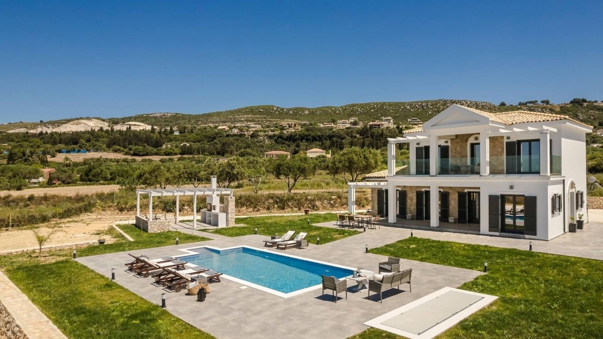 Minia Villa | The Ionian Sea and Sunset View Villa