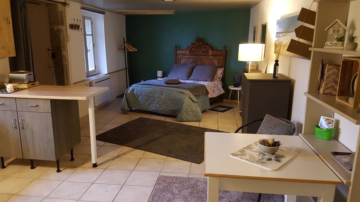 Sainte-Agnes Apartment | The "janitor's house" is a pretty studio in the grounds of our property.