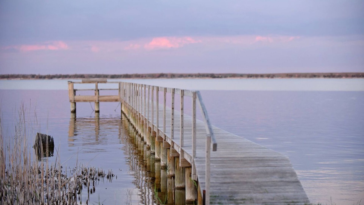 Barmera Cabin | The Jetty Hut - Water Front Stay Lake Bonney Riverland