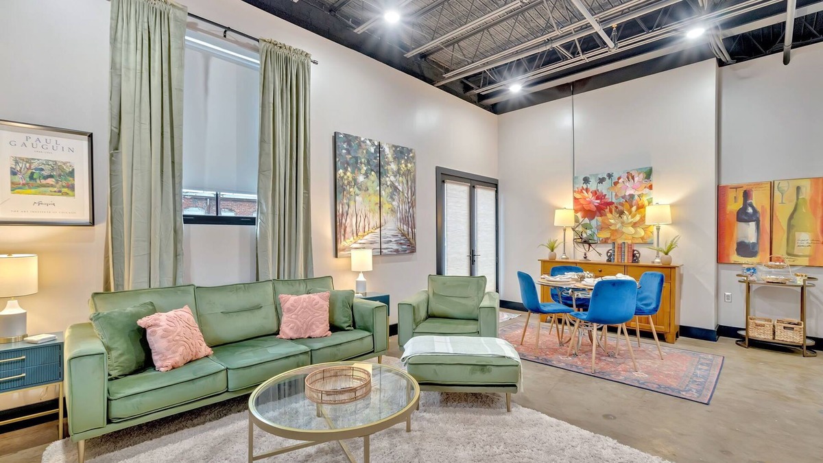 Kingsport Apartment | The Juliette Loft: Historic Charm Meets Modern Comfort in Downtown Kingsport