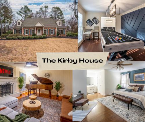 Ellendale House | The Kirby House: King Bed, Hot Tub, Game Rooms, Gym