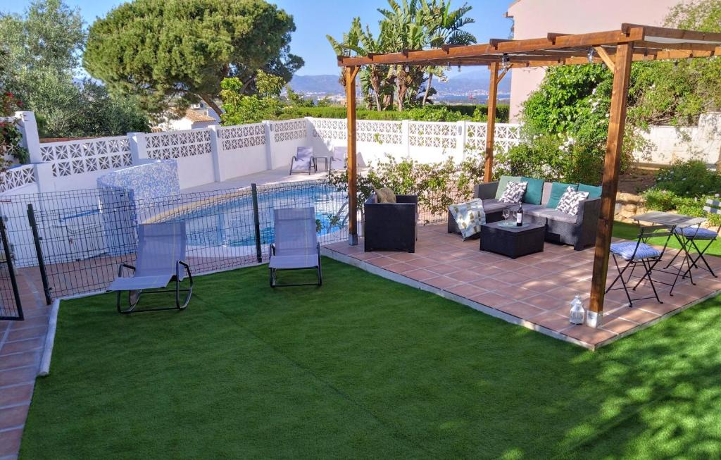 Torremolinos House | The Lemon Grove House - large private garden, private pool - perfect for families