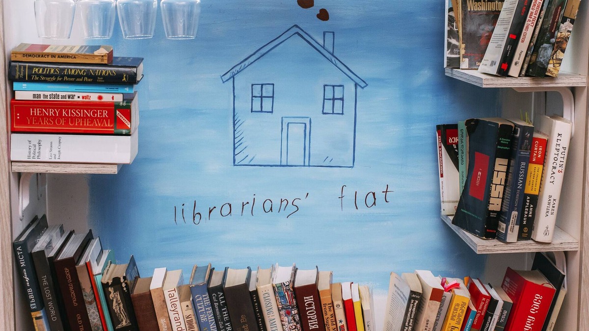 Tbilisi City Centre Apartment | The Librarians' Flat