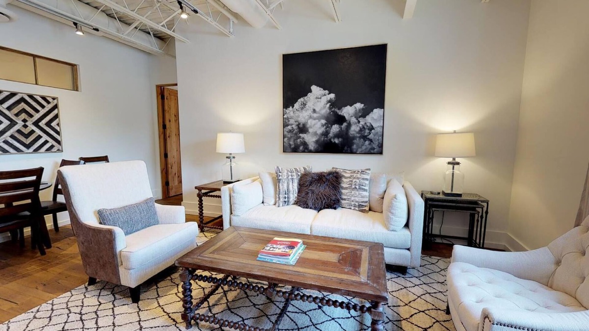 Downtown Santa Fe Condo | The Lincoln 201, 2 Bed/2, Bath Luxury Loft Style Condo