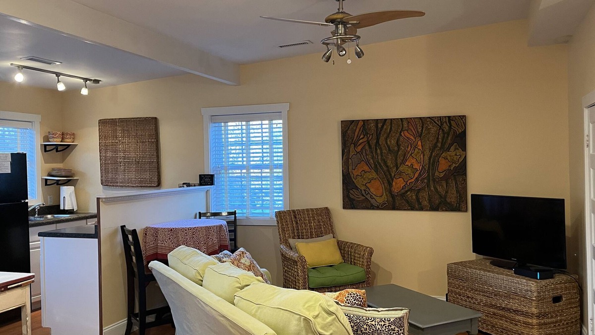 Folly Beach Apartment | The Loft at the Lost Dog