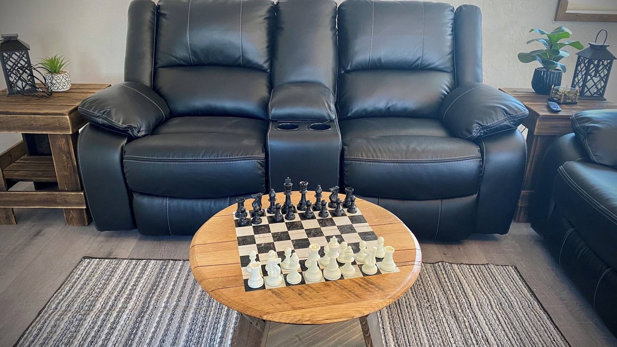 Otto House | The Man Cave. Perfect for traveling workers and a great place for families