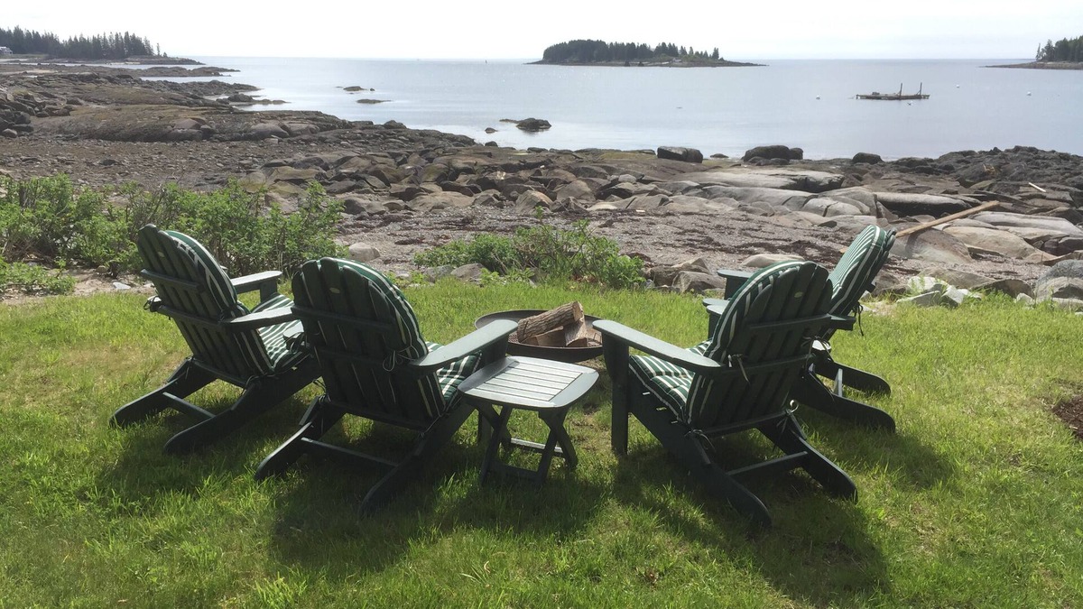 Tenants Harbor Cottage | The Moonlight Cottage: At The Water's Edge With Beaches And Atlantic Views