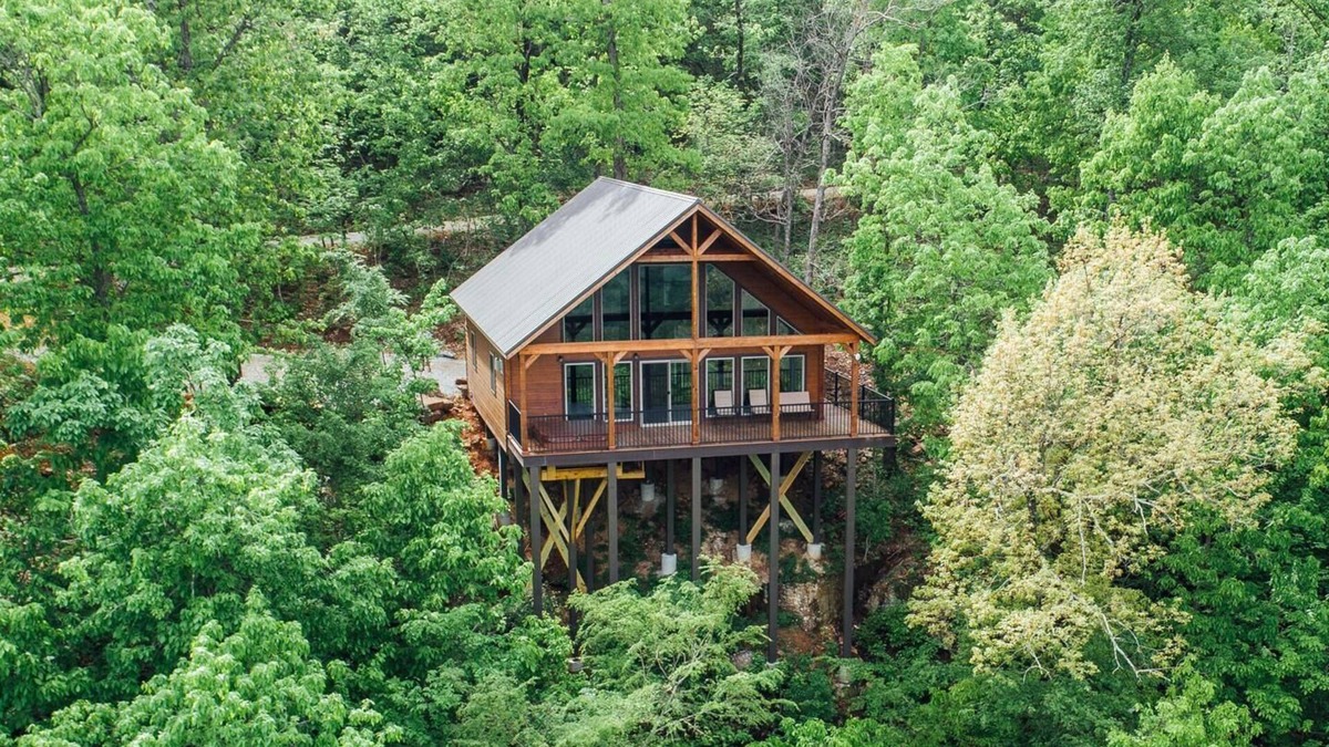 Ponca Condo | The Morning Glory Cabin - Tree-top Getaway