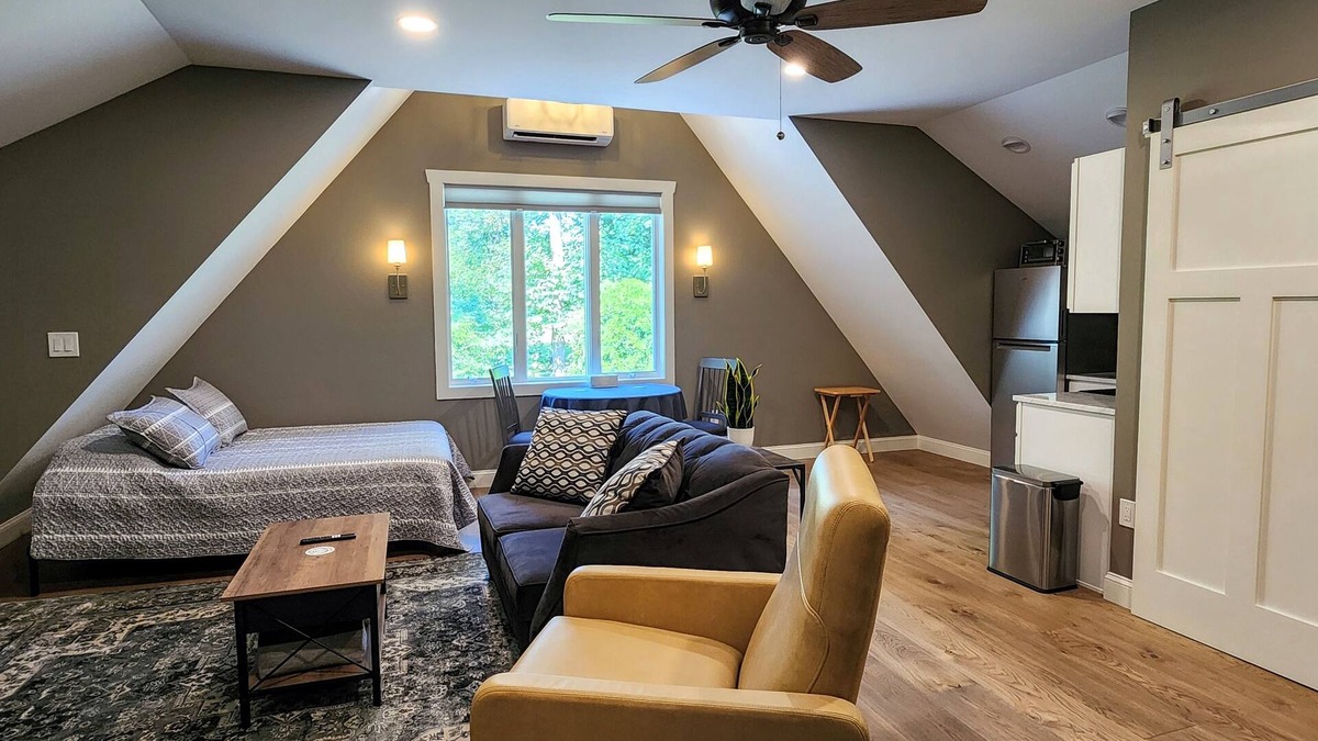 Titusville Apartment | "The Nest" is a unique hideaway in the woods with convenient access.