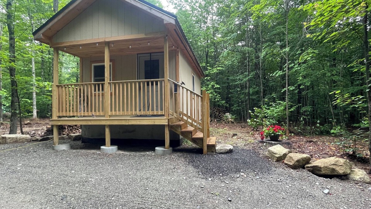 Skowhegan Cabin | The Nest Is the perfect size for a small family