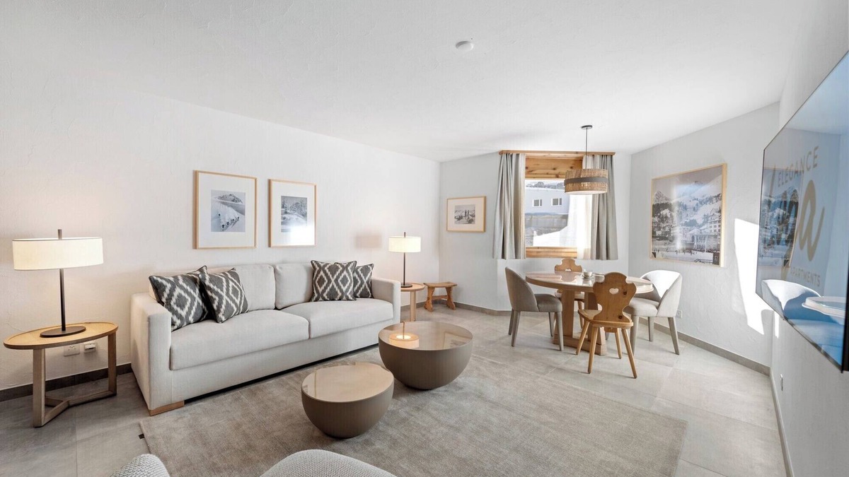 St. Moritz Apartment | The newly renovated holiday flat "Abitaziun Caspar Badrutt 302" in St.