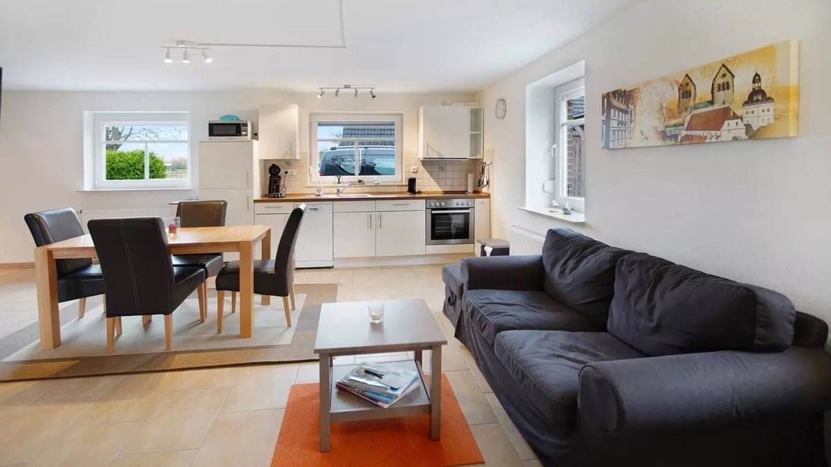 Nesse House | The Nordbusch apartment in the idyllic harbor village of Nesse is perfect for an unforgettable vacation with your loved ones.