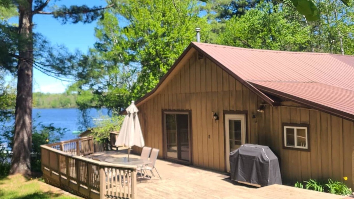 Clam Lake House | The North House- Upper Clam Lake -Direct ATV trail access