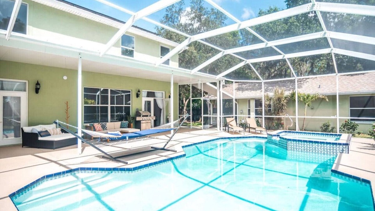 Walsingham Villa | The Oasis Retreat | Pool + Game Room + Basketball + Massive Yard | Near Beach & Golf