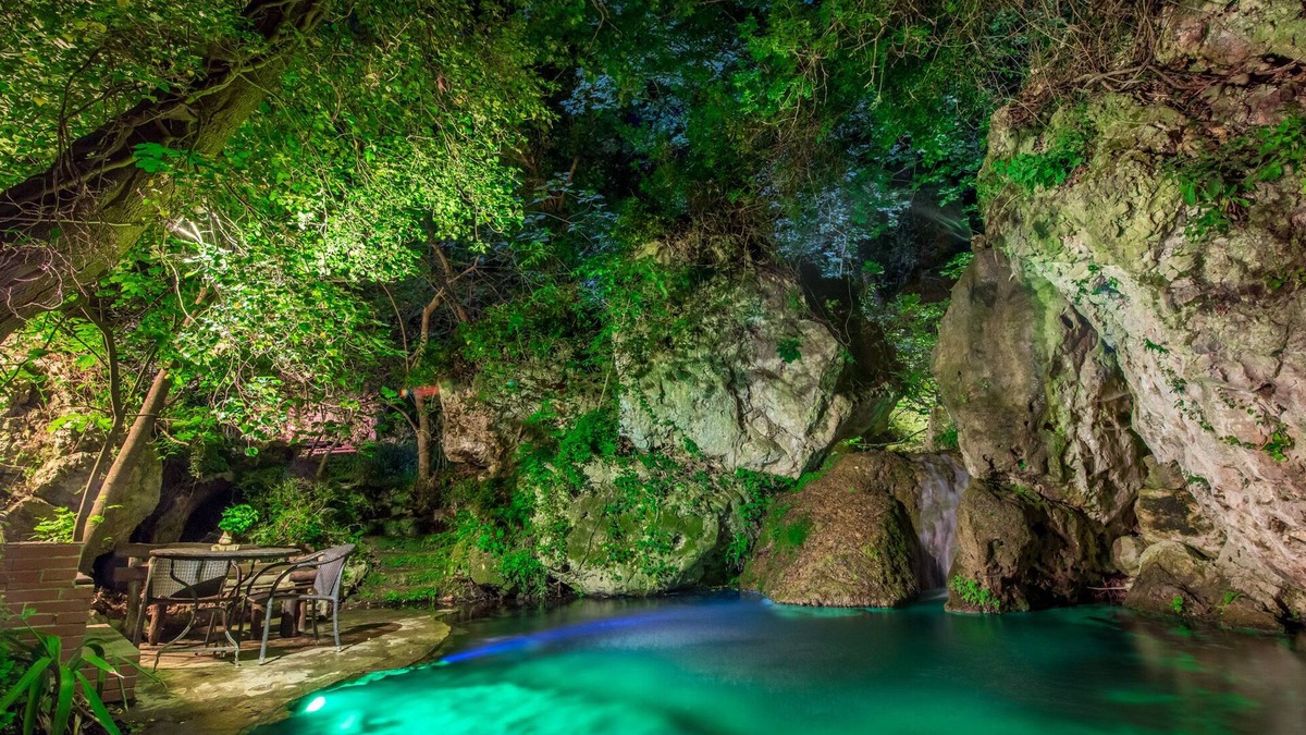 Rethymno Villa | The old mill with natural river pool