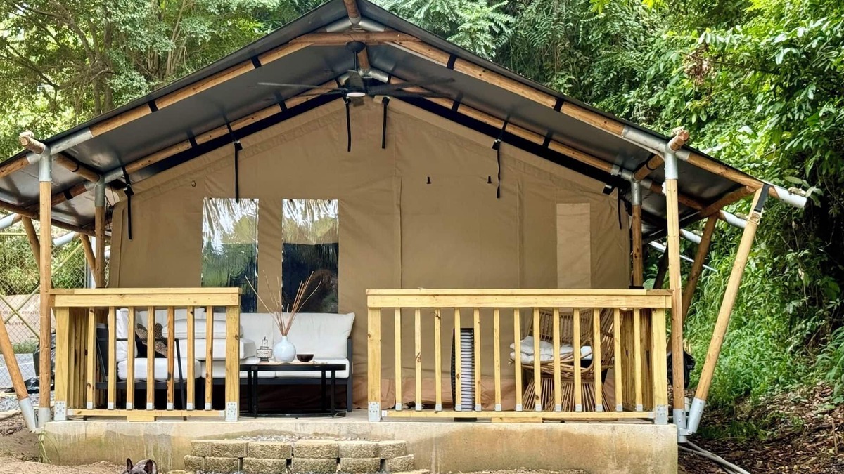 Rio Piedras Bed & Breakfast | The ONLY glamping site in the New Millennium Forest in San Juan, PR