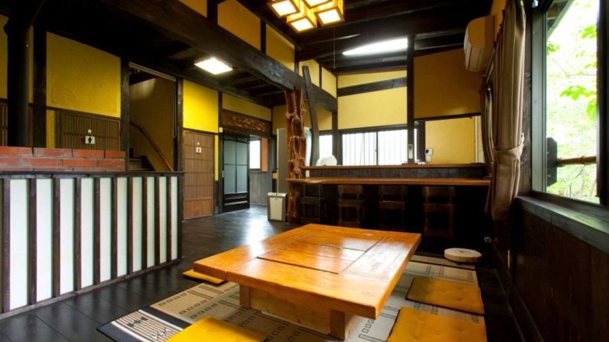 Kurokawa Onsen Cottage | The openair bath includes Goemon bath indoor ba/Aso-gun Kumamoto