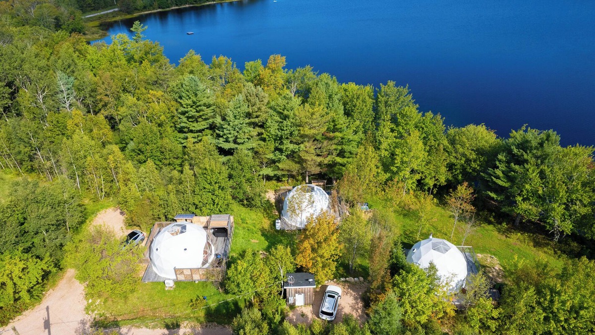 Annapolis Subdivision D Cottage | The Paddling Dome (1) - Lakefront Glamping | Private hot tub | Sauna | Kayaking