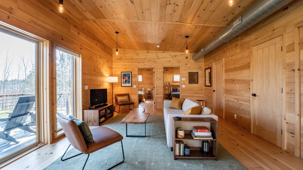 Chatham Cabin | The Pinetop Cabin | Modern ∙ Surrounded by Trees ∙ Sustainably-built