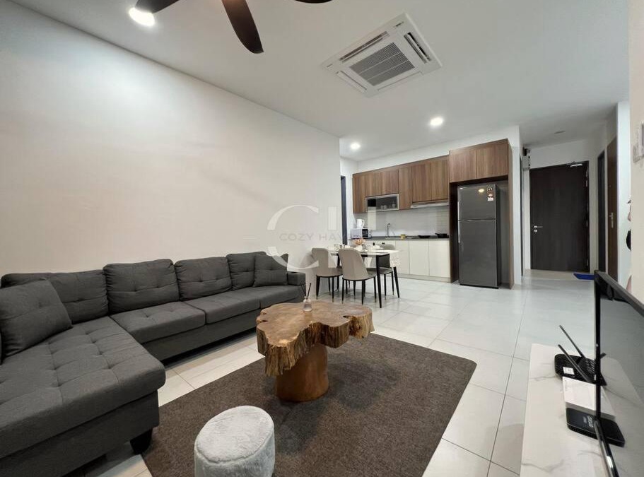 Taman Charming Apartment | The Podium 3 bedrooms @ 8 pax Free Internet & TV Box
