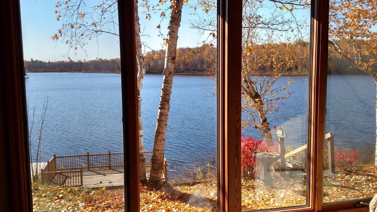 Millersburg Cottage | The Point at Ocqueoc - Quiet Ocqueoc Lakefront Two Bedroom Cottage