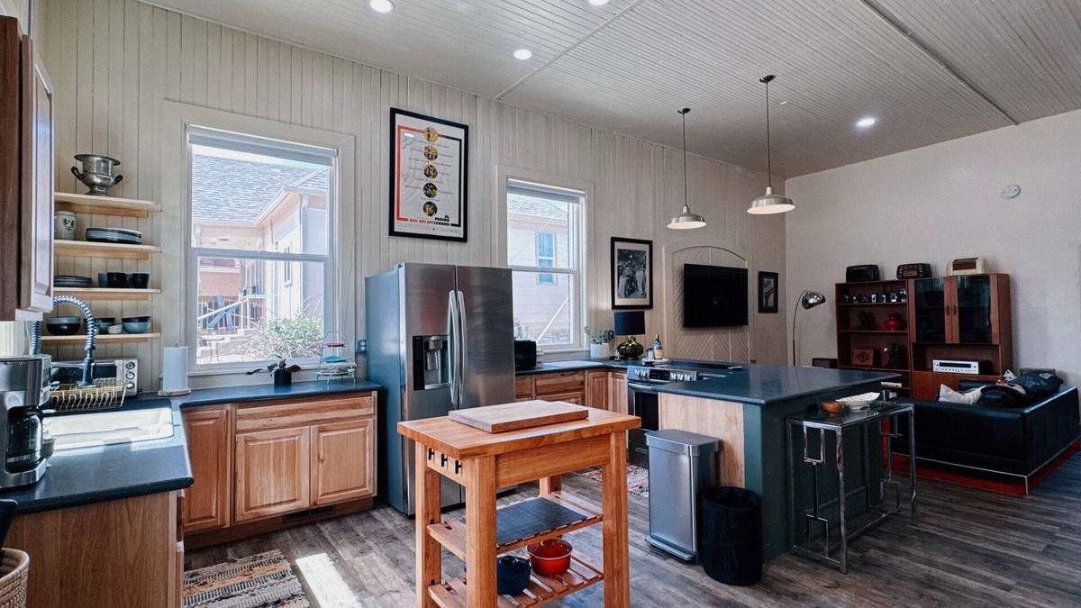Canon City House | The Power Plant near historic Main St, Train Depot and Ark. River. Pet friendly!