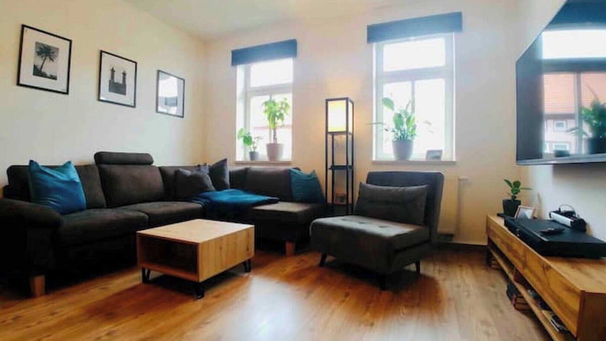Arnstadt Apartment | The practice - living as therapy (including own parking space)