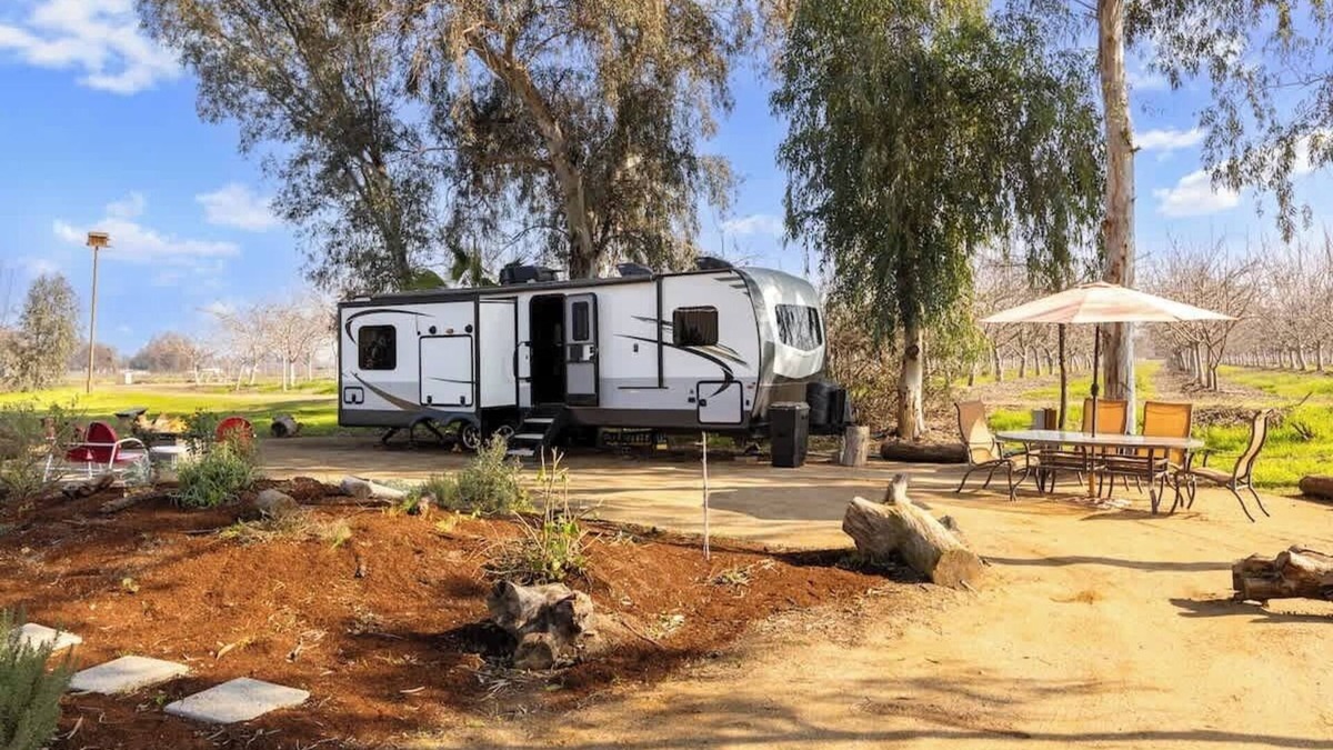 Visalia House | The Ranch Camper | Easy Camp Experience near Town!