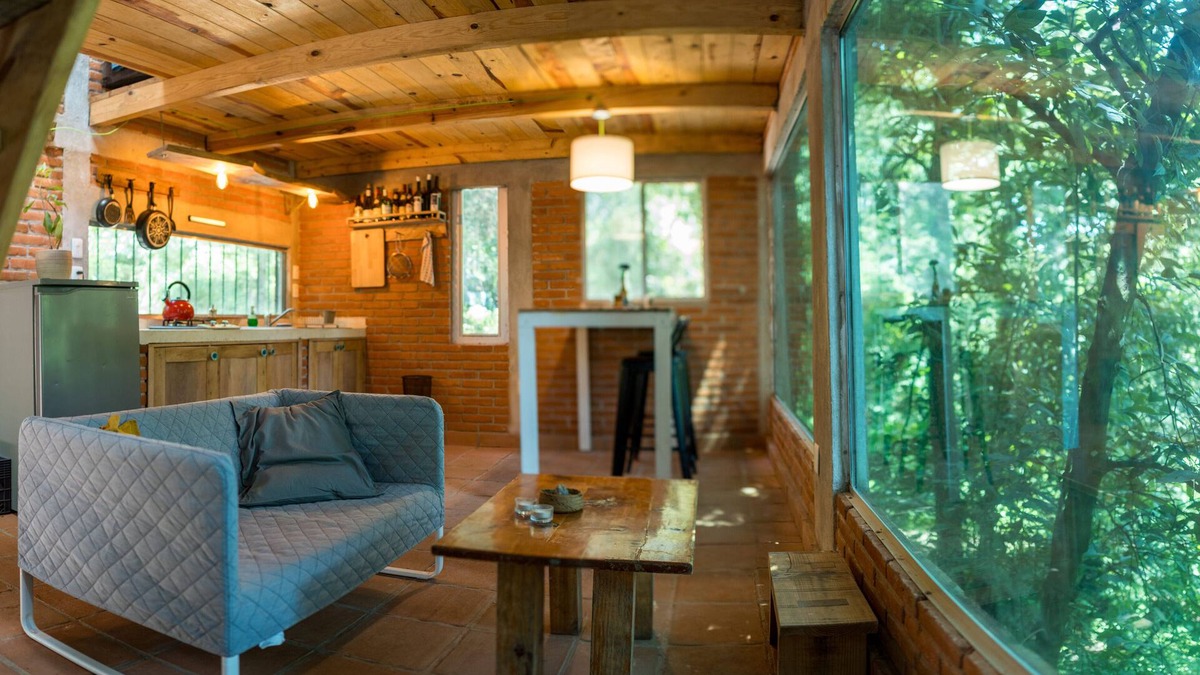 Santa Catarina Cabin | The Red Cabin at the Bottom of Tepoztlán's Forest