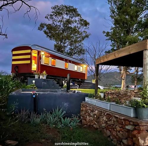 McGregor Villa | The Red Caboose Train Carriage