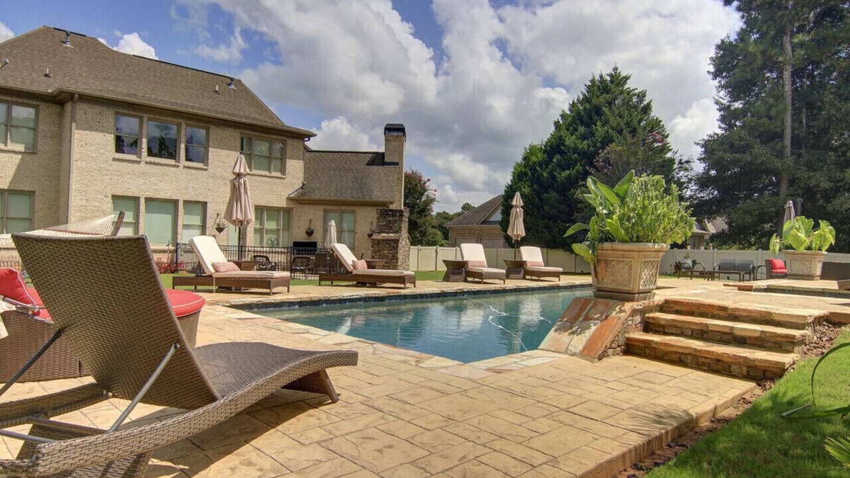 Lawrenceville House | The REZORT Ideal for Groups: Pool, Gym, Fire Pit, Game Room & More