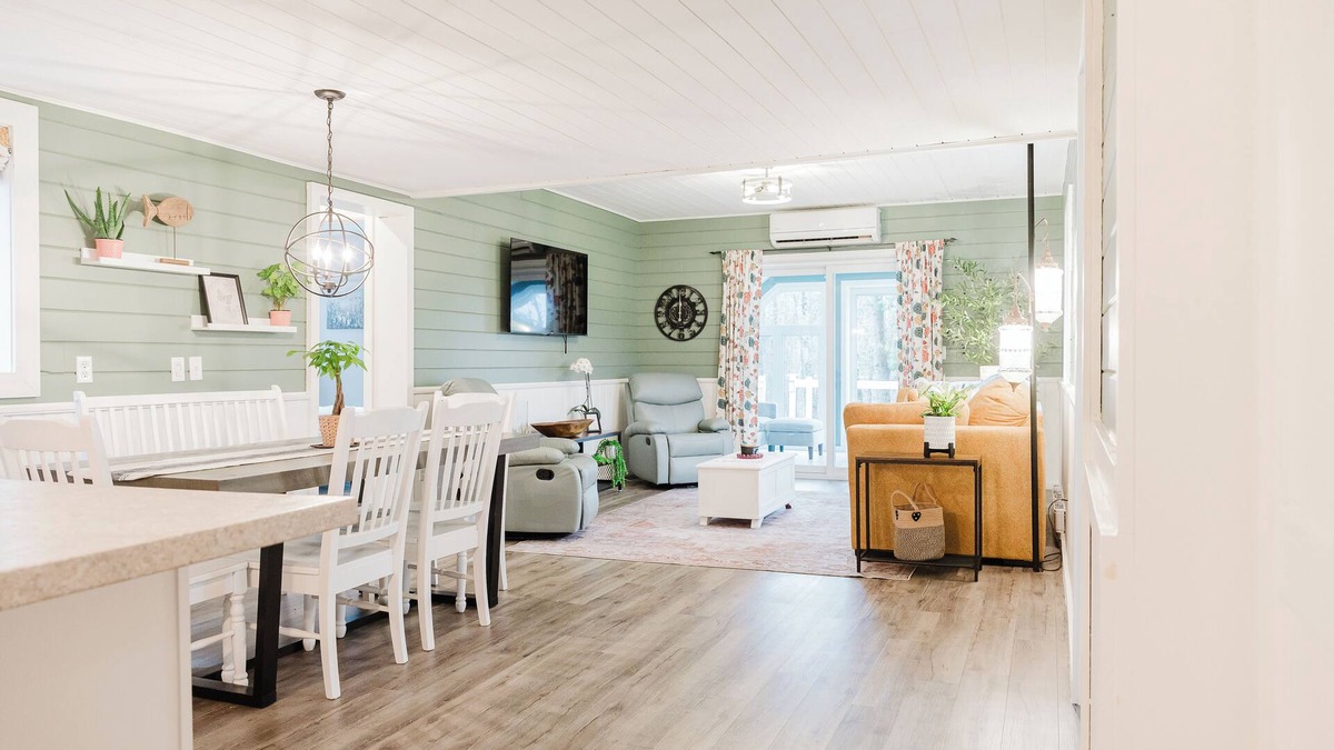 New Denmark House | The Riverbend HousenPeaceful river size Retreat