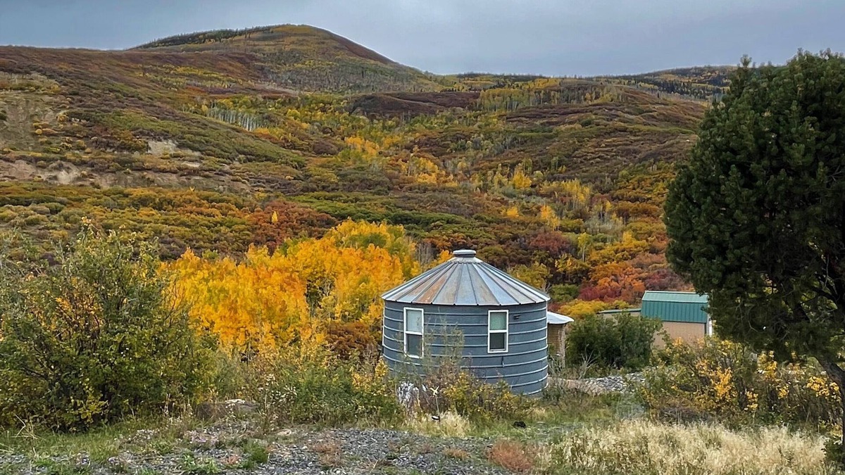 Collbran Apartment | The Silo - Unique guest room with great views