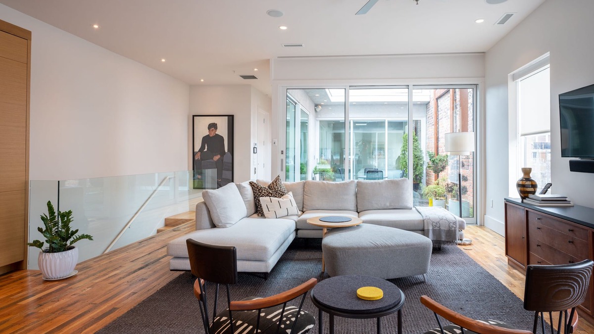 Downtown Asheville Apartment | The Sinclair: 301: Modern Urban Luxe: a new quality modern home