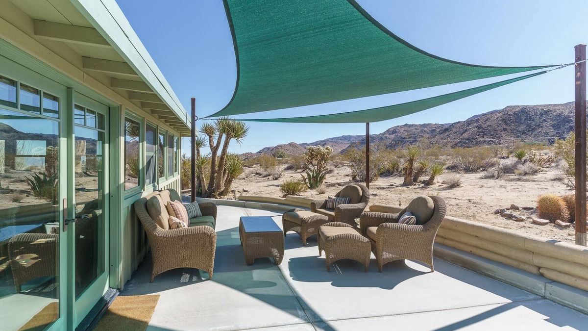 Indian Cove House | The Skelton House with views of Indian Cove, JTNP
