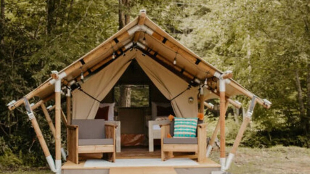 Flag Pond Cabin | The Sorrell Unit 2 - Glamping Retro