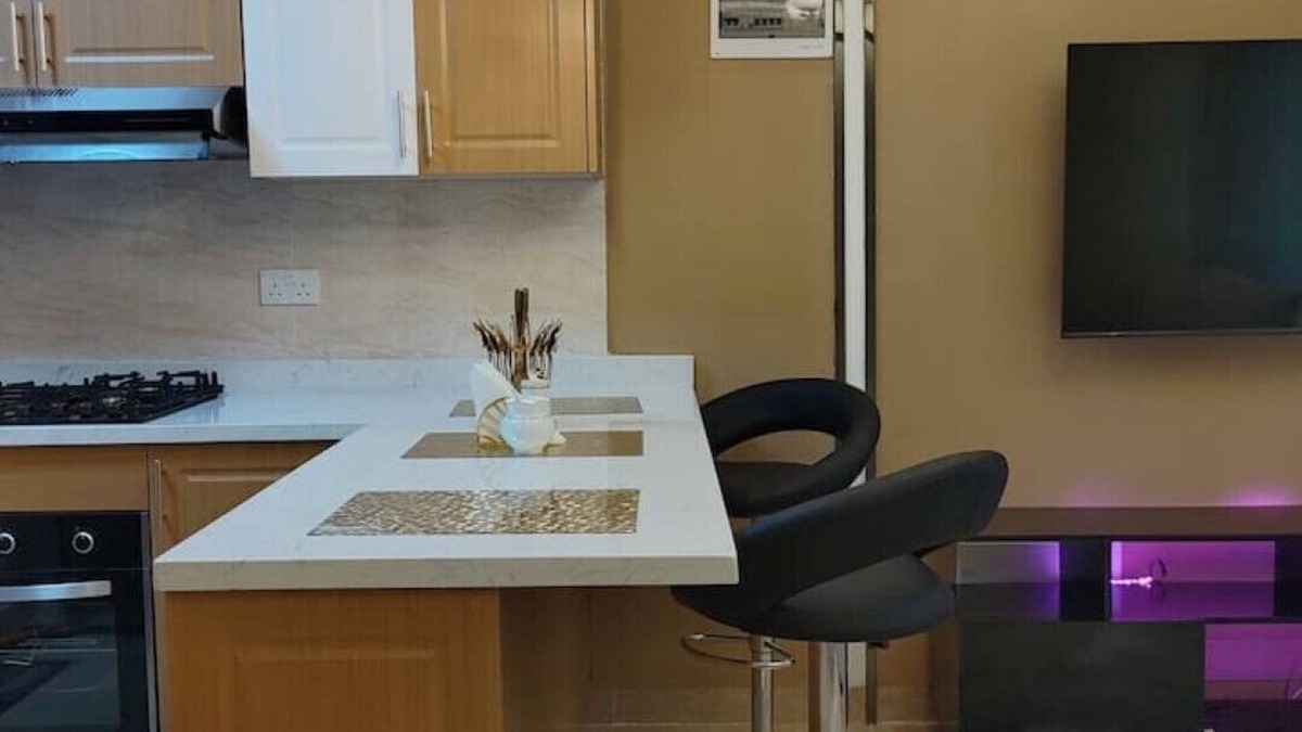 Tsavo Apartment | The Stasha one bedroom apartment Wi-Fi, Gym, Pool