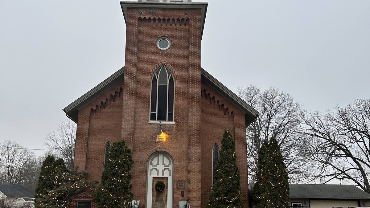 Three Rivers House | The Storybook Church. Beautiful vintage brick church built in 1878.