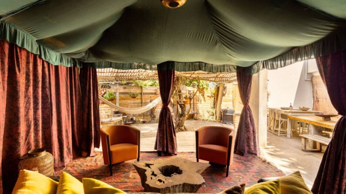 Caesarea RV Rental | The Sultan's Tent at Caesarea by Sea N' Rent