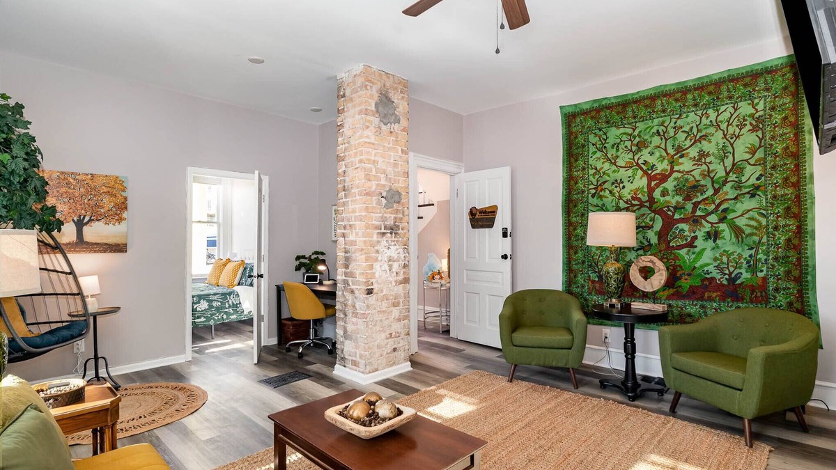 Michigan City Apartment | The Sunshine House: Wild Woodlands Unit!