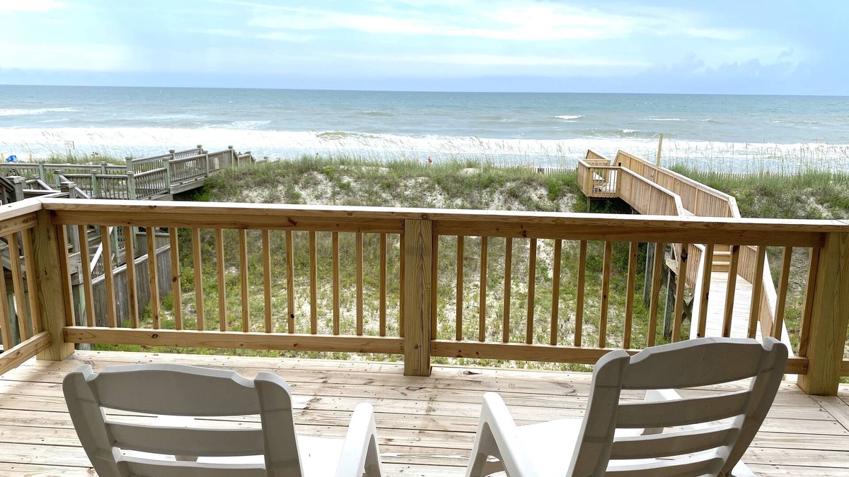 North Topsail Beach House | The Surf - Surf's Up! Oceanfront Getaway!