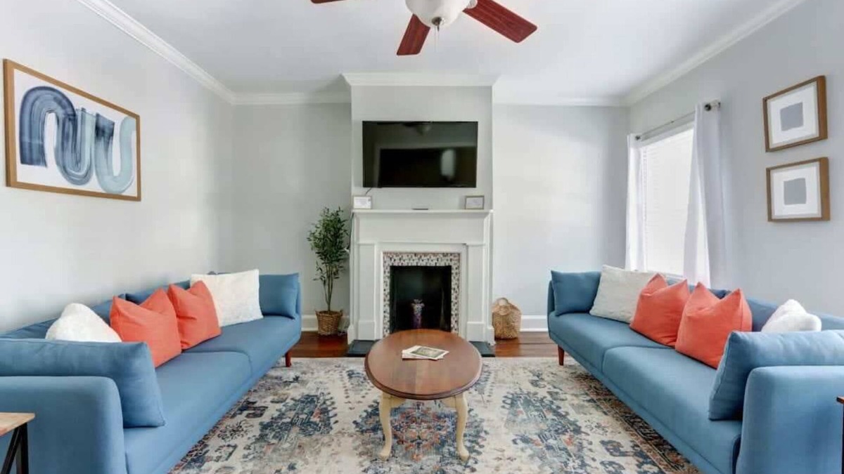 Beach Institute House | The Tea Olive - A, Fresh | Updated | Dog-Friendly